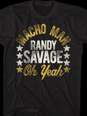 Black Macho Man Randy Savage Oh Yeah Shirt